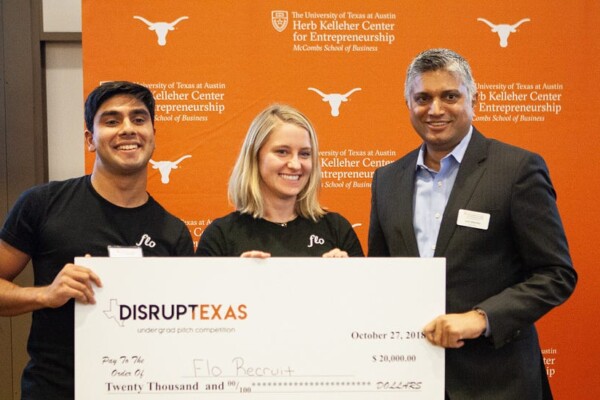 DisrupTexas 2018 Awards $55,000 to Undergraduate Startups disruptexas 2018 awards 55000 to undergraduate startups img 661db1024ee50