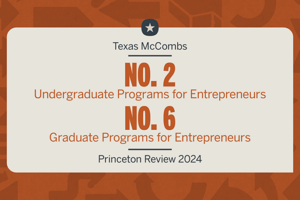 McCombs Entrepreneurship Again Hits No. 2 in Princeton Review Rank mccombs entrepreneurship again hits no 2 in princeton review rank img 660ddfbbd1c78