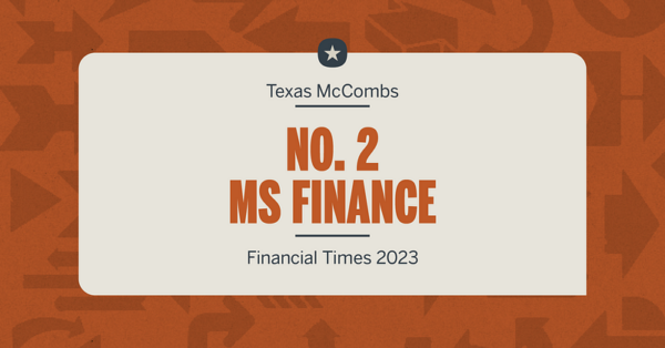 MS in Finance Program Hits No. 2 in U.S. ms in finance program hits no 2 in u s img 660de0327c689