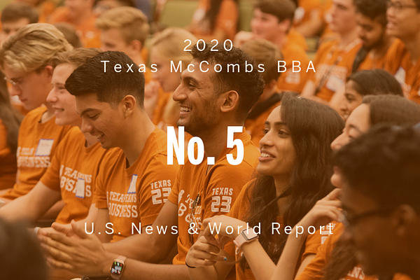 Texas McCombs BBA No. 5 in 2020 U.S. News Rankings texas mccombs bba no 5 in 2020 u s news rankings img 661db01099b35