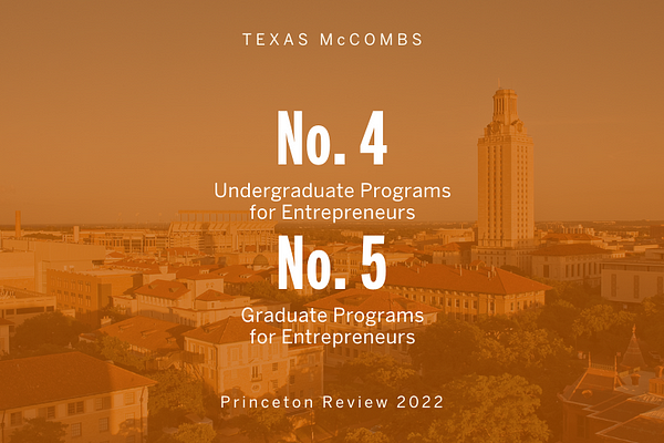 Texas McCombs Makes Top 5 in Entrepreneurship texas mccombs makes top 5 in entrepreneurship img 660de161c8611