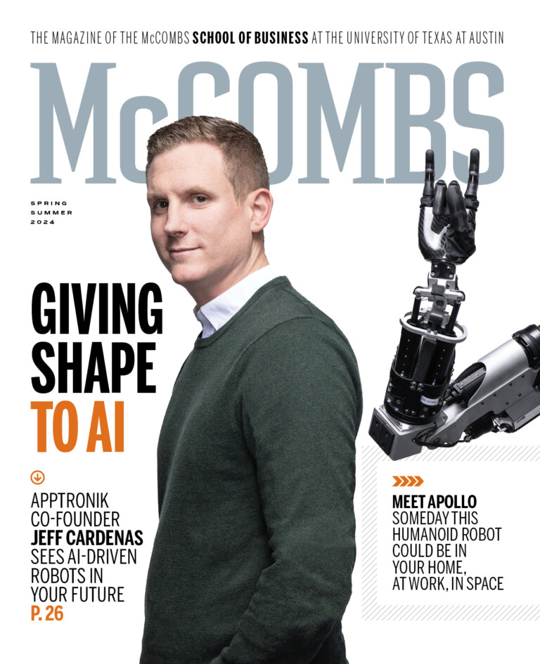 McCombs Magazine - Spring / Summer 2024 Issue Cover