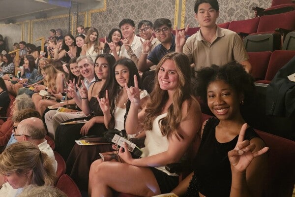 A Community of Success for McCombs Scholars Broadway Hamilton