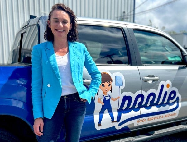 Dive into Change: MBA Alum Shares Career-Switch Advice After Launching Pool Service Business Poolie vertical