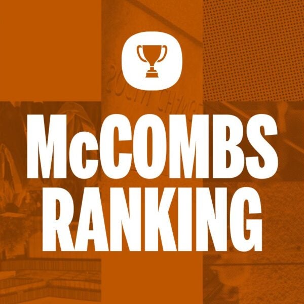 McCombs MBA Takes Historic High in Financial Times Rankings Evergreen 1200 x 800 px