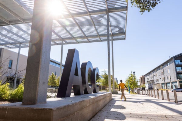 The Austin Community College District serves more than 74,000 students each year. Alumna Angela Hodge stewards more than $500 million in resources and oversees six departments for ACC.