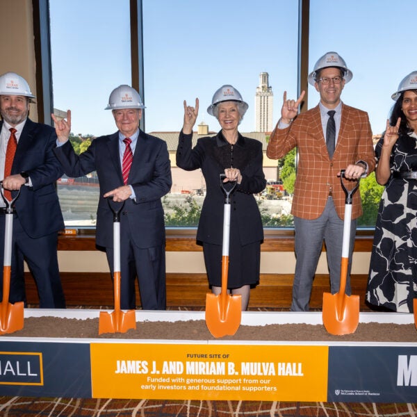 Mulva Hall Groundbreaking