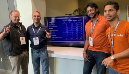 MBA Team Wins Biz Quiz Biz Quiz Score Points