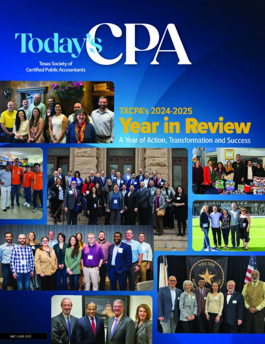 May June 2025 Todays CPA Cover