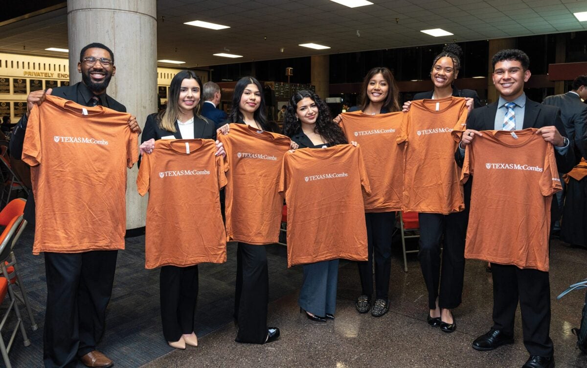Mentors dinner 2025 student swag