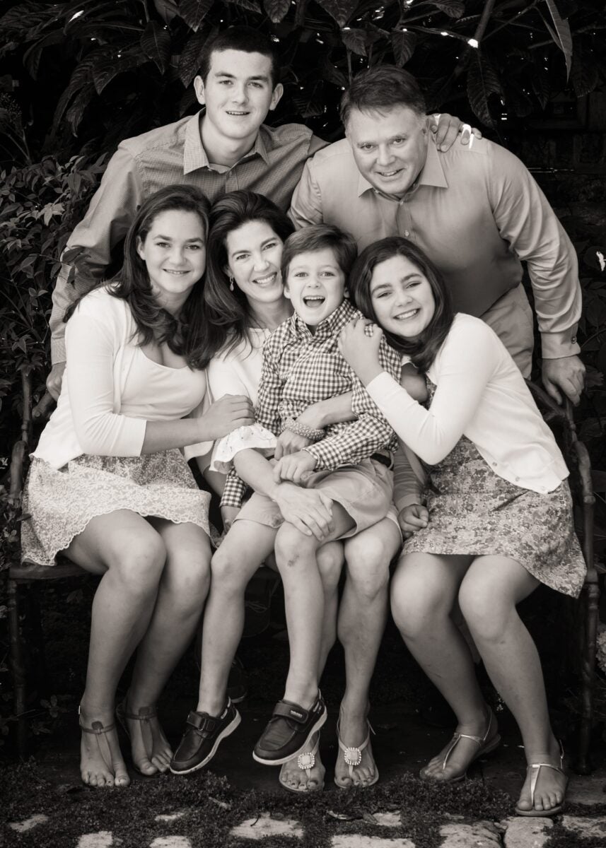 Chris Bake and family