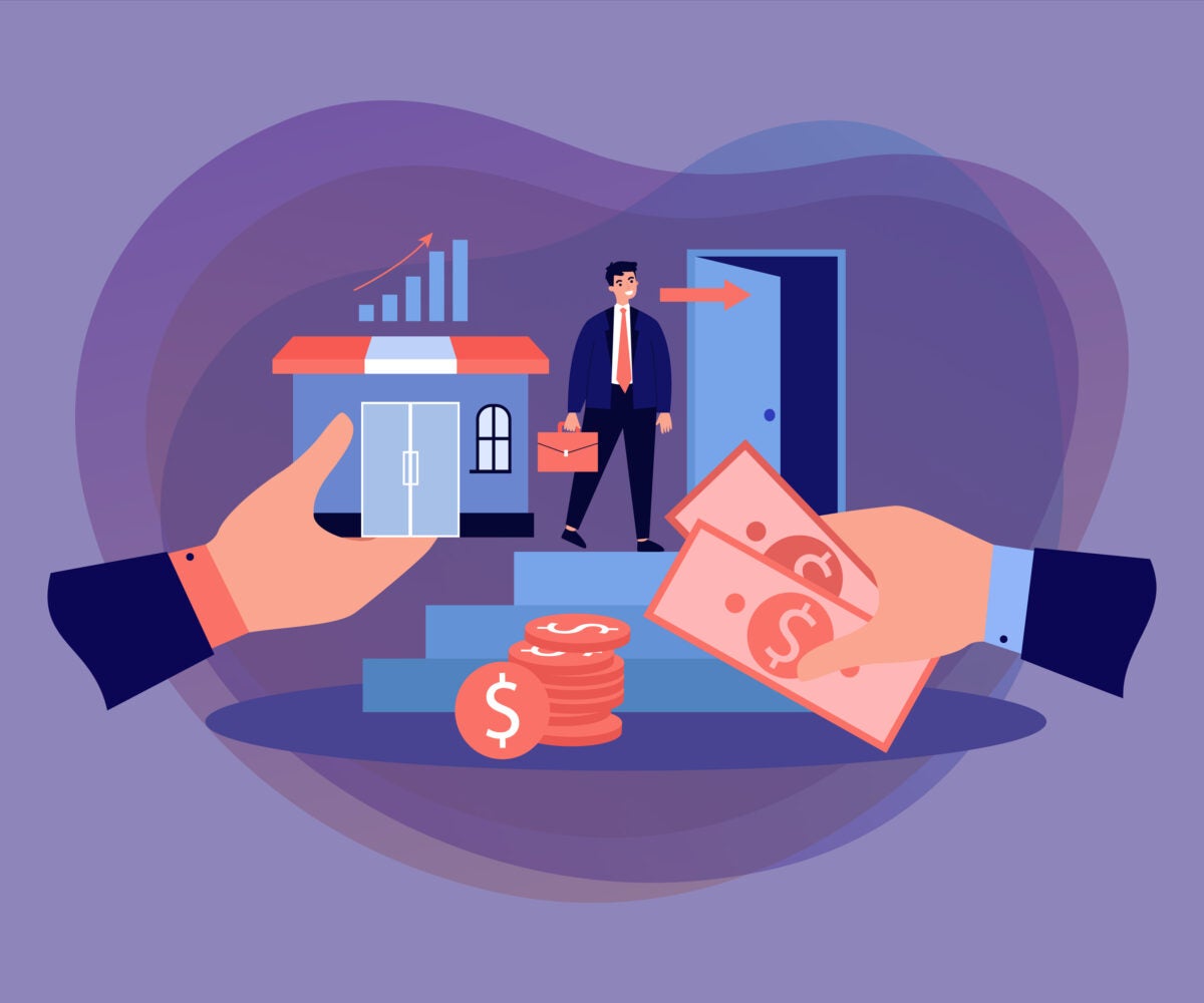 Business owner selling company
