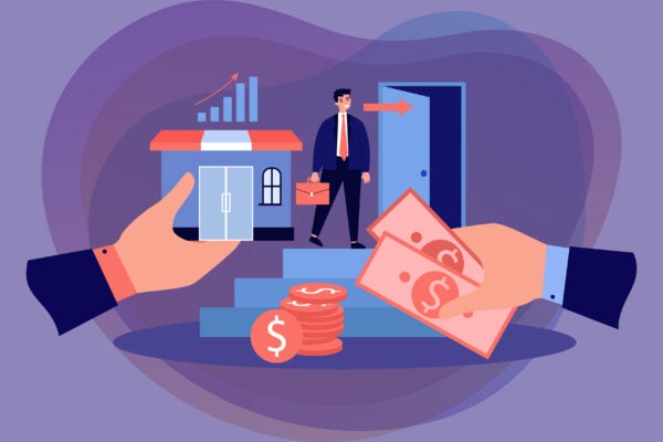 Business owner selling company