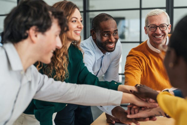 Successful business team