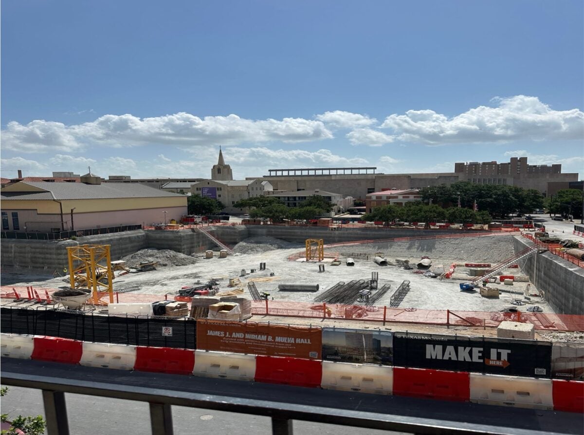 Overview of the Mulva Hall site, June 23, 2025 copy