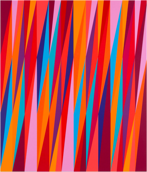 Odili Donald Odita Firewall Series Night